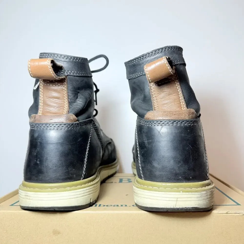 KEEN Utility Mens Size 14 San Jose Waterproof Work Boots Black Leather Steel Toe